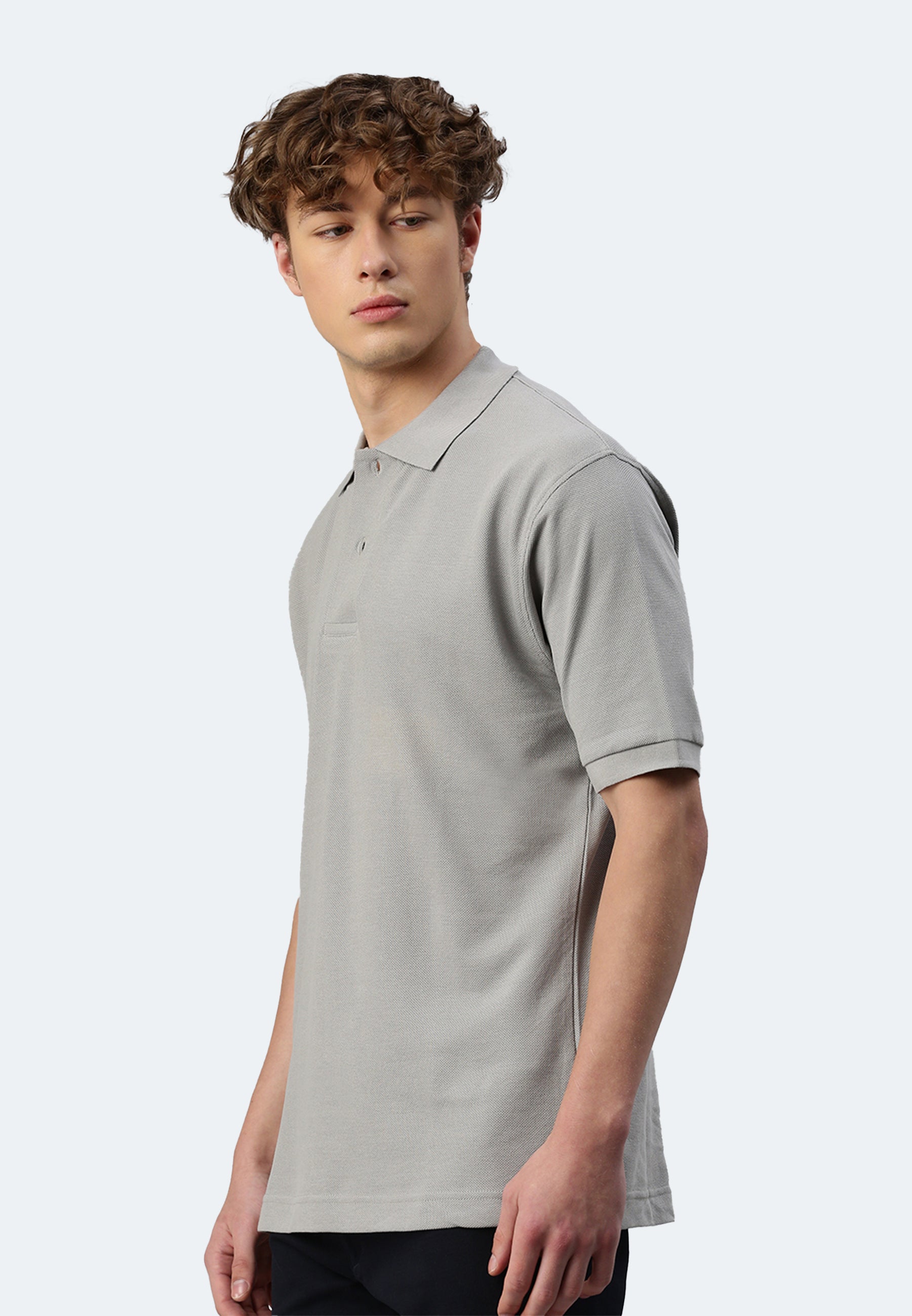 Switcher men's polo samuel color/402 gris foncé