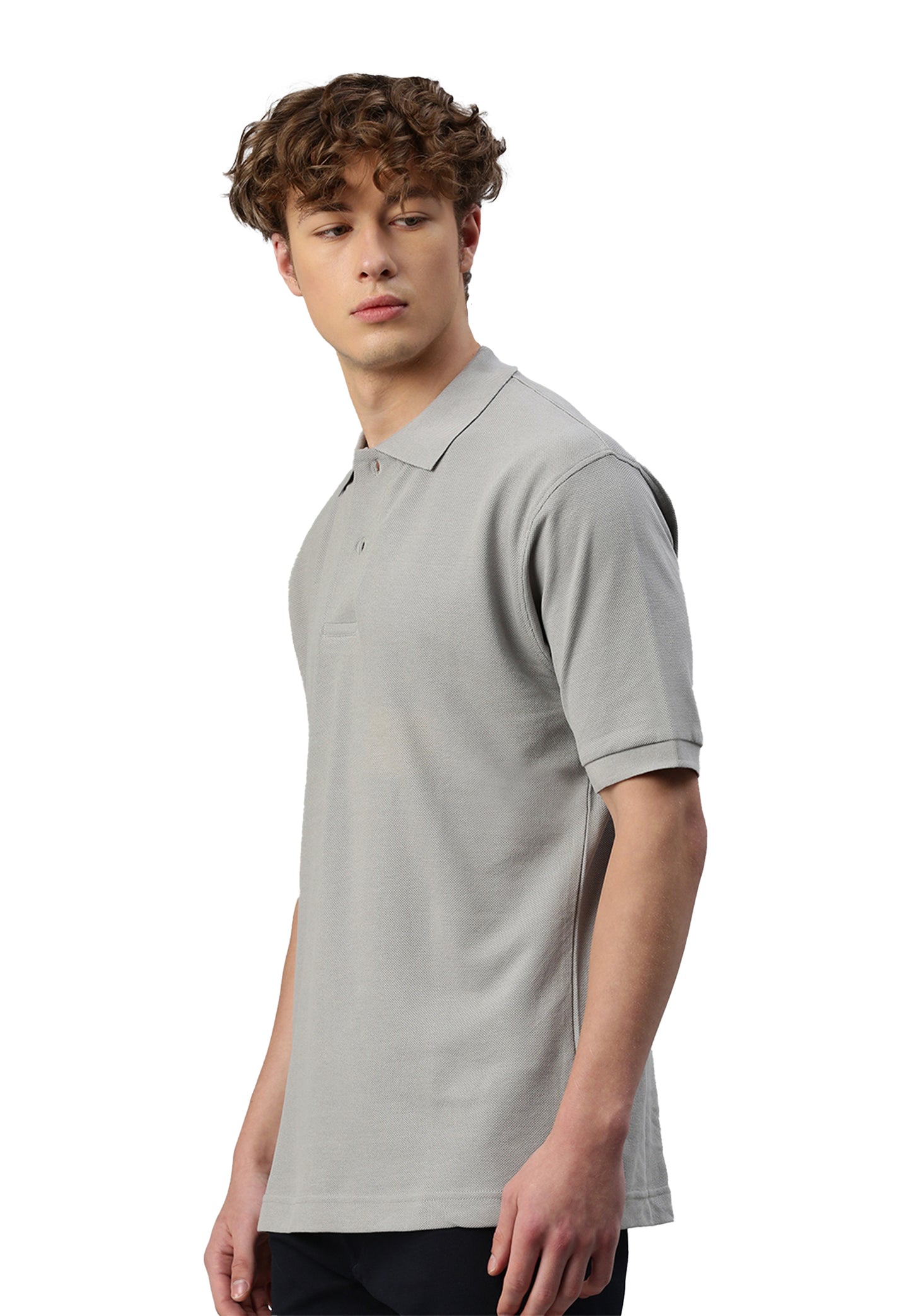Switcher men's polo samuel color/402 gris foncé