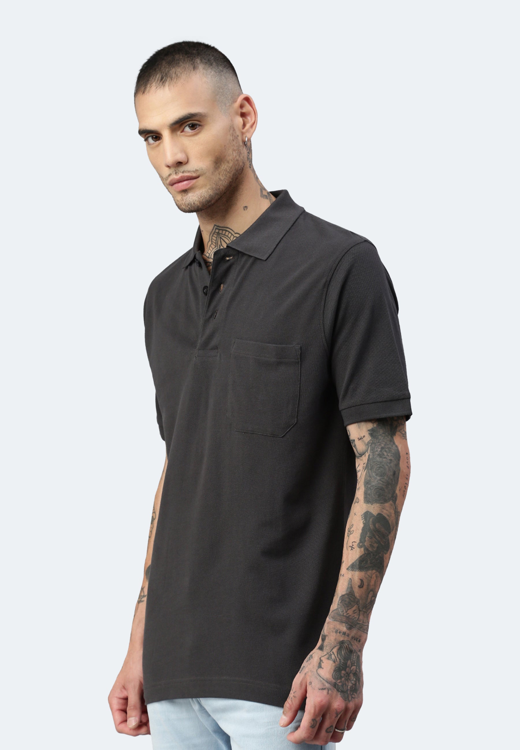 Switcher pocket polo whale color/arsenic