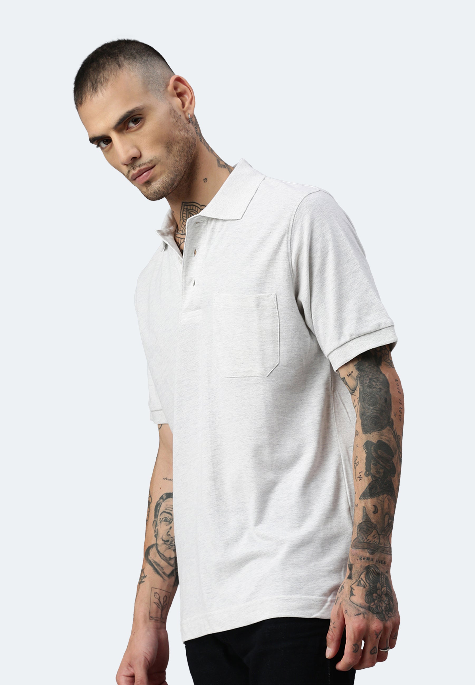 Switcher pocket polo whale color/blanc chine