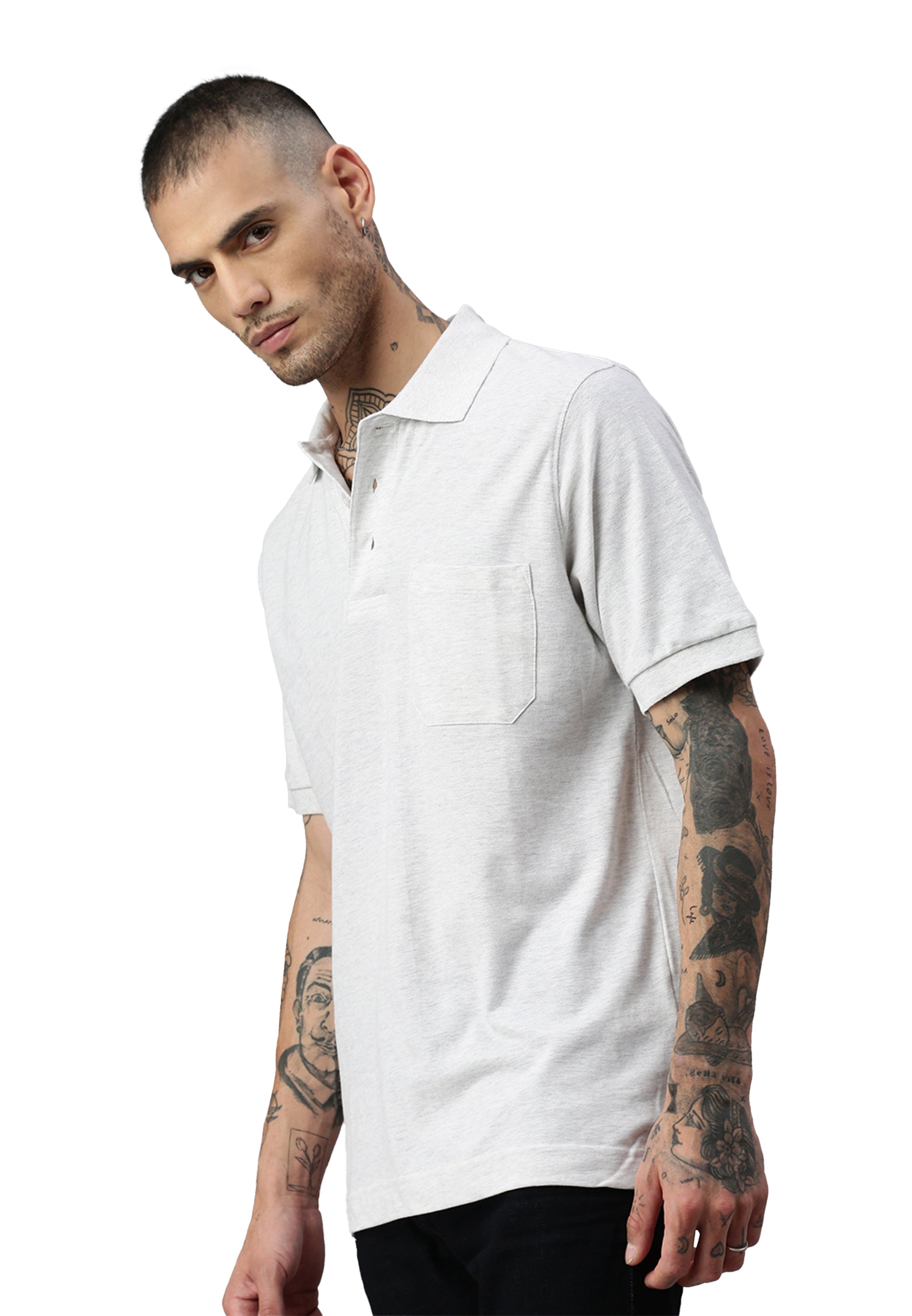 Switcher pocket polo whale color/blanc chine