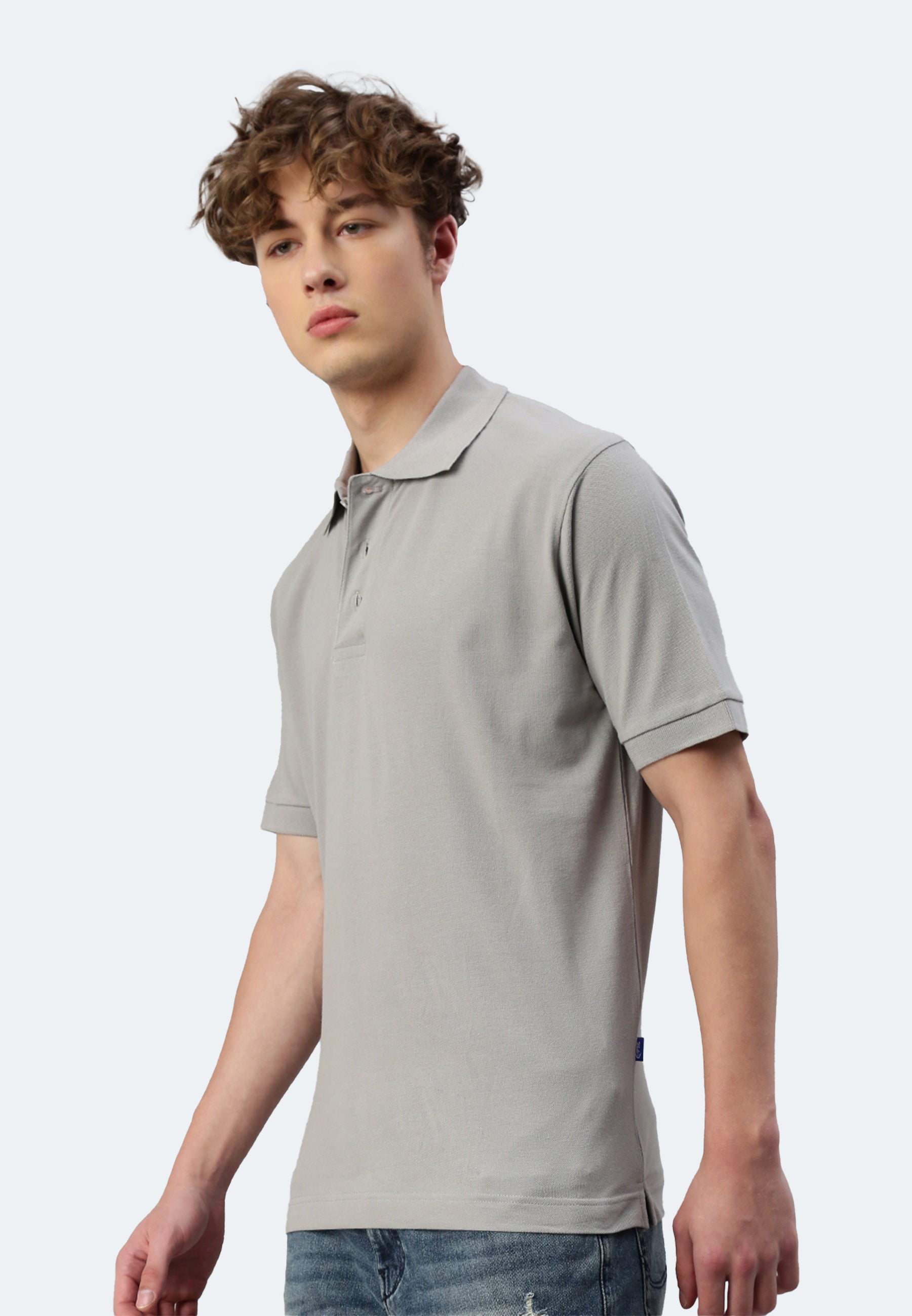 Switcher polo whale color/gris fonce