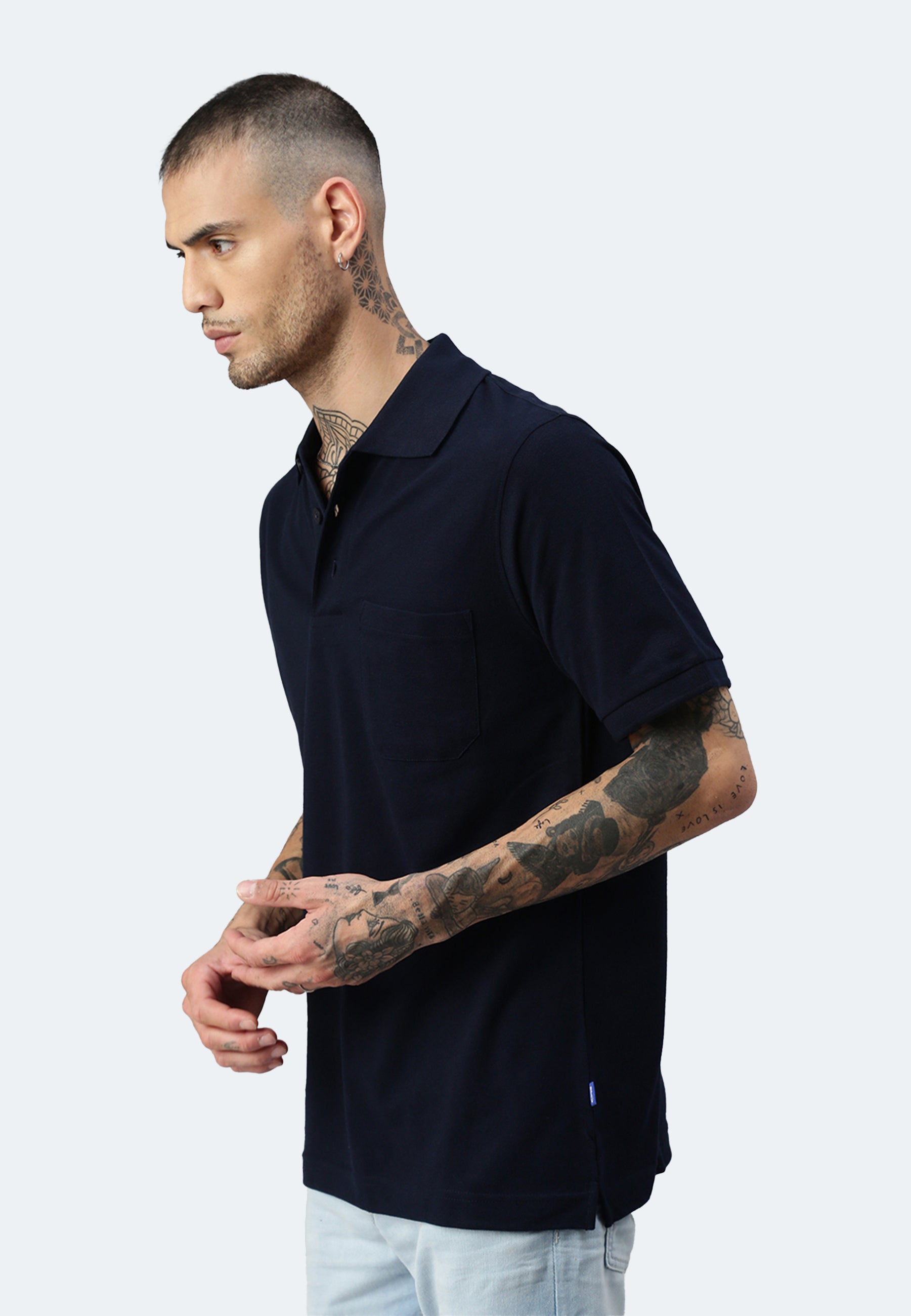 Switcher pocket polo whale color/marine