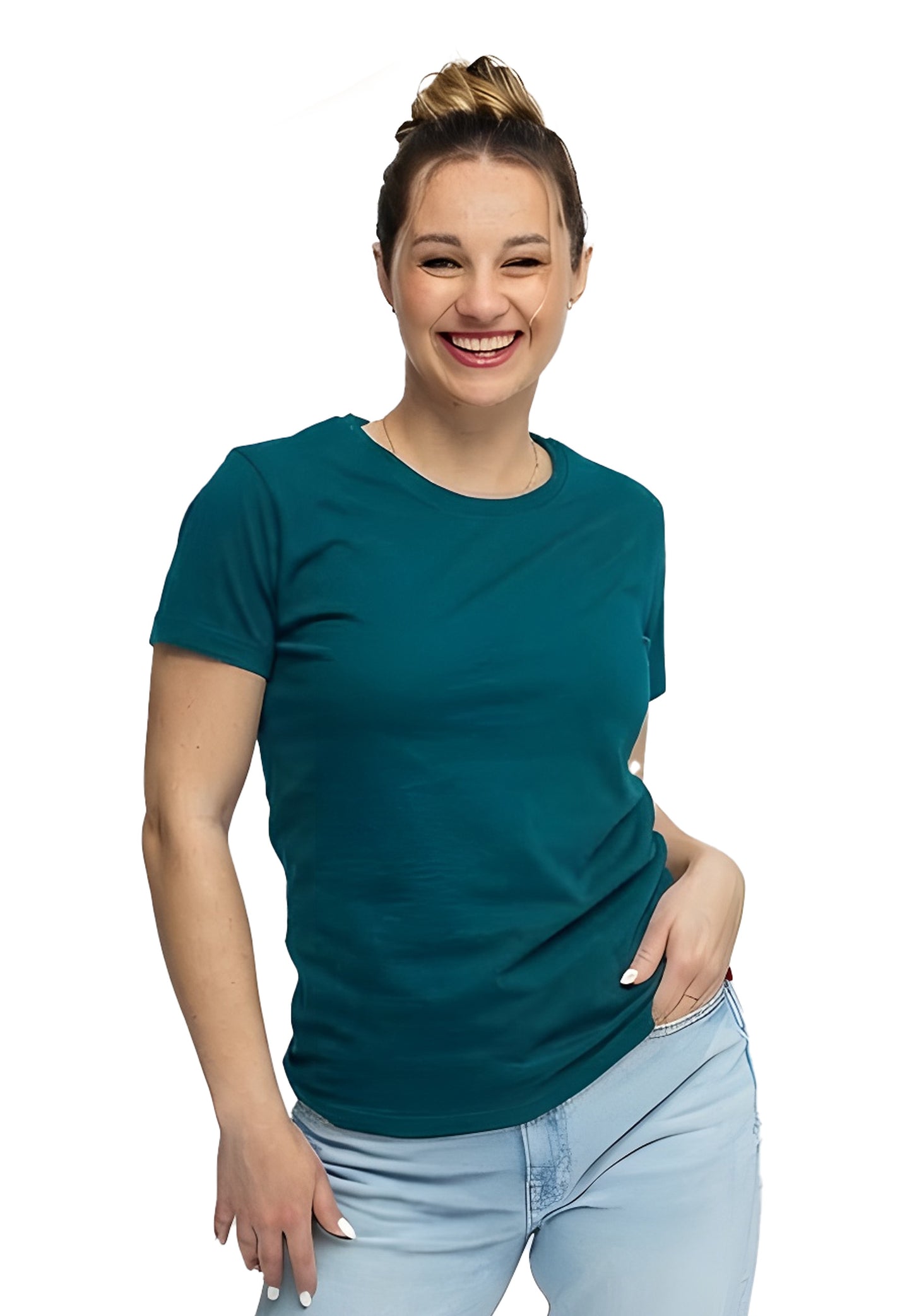 Switcher shirt lady gaia color/245 petrol