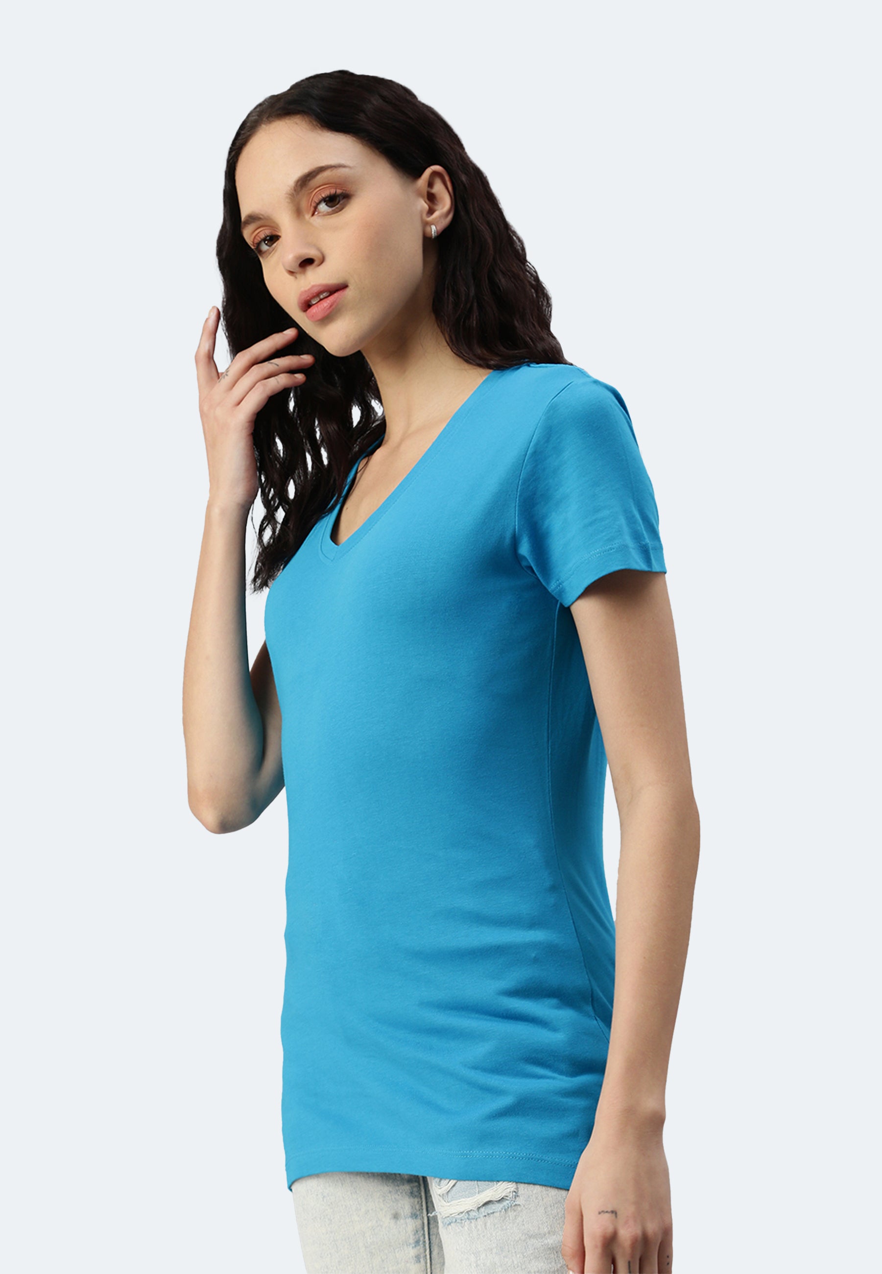 T-shirt Switcher Lady whale color/blue bay