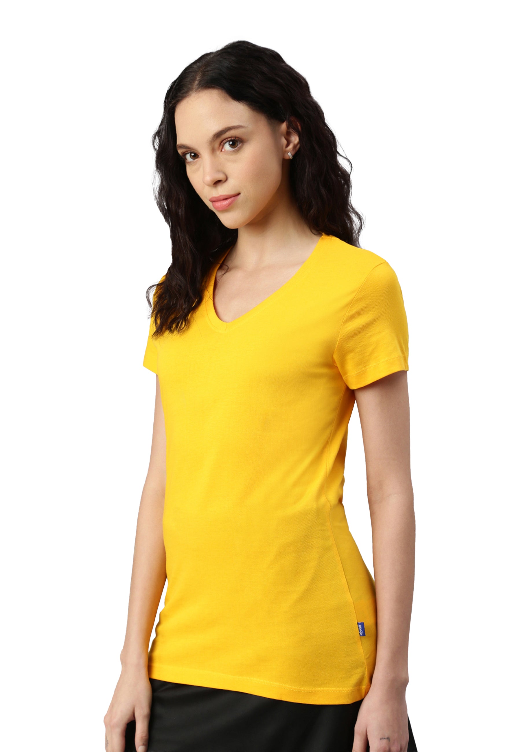 T-shirt Switcher Lady couleur baleine/jaune