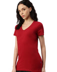 T-shirt Switcher Lady couleur baleine/ketchup