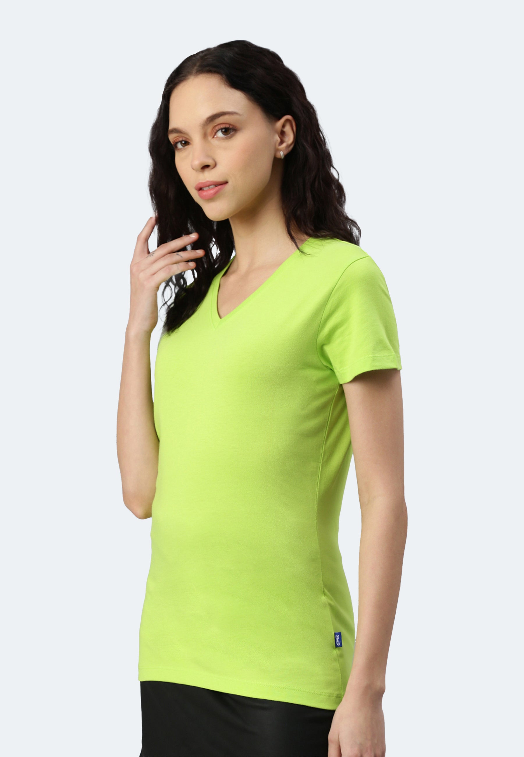 T-shirt Switcher Lady couleur baleine/limette