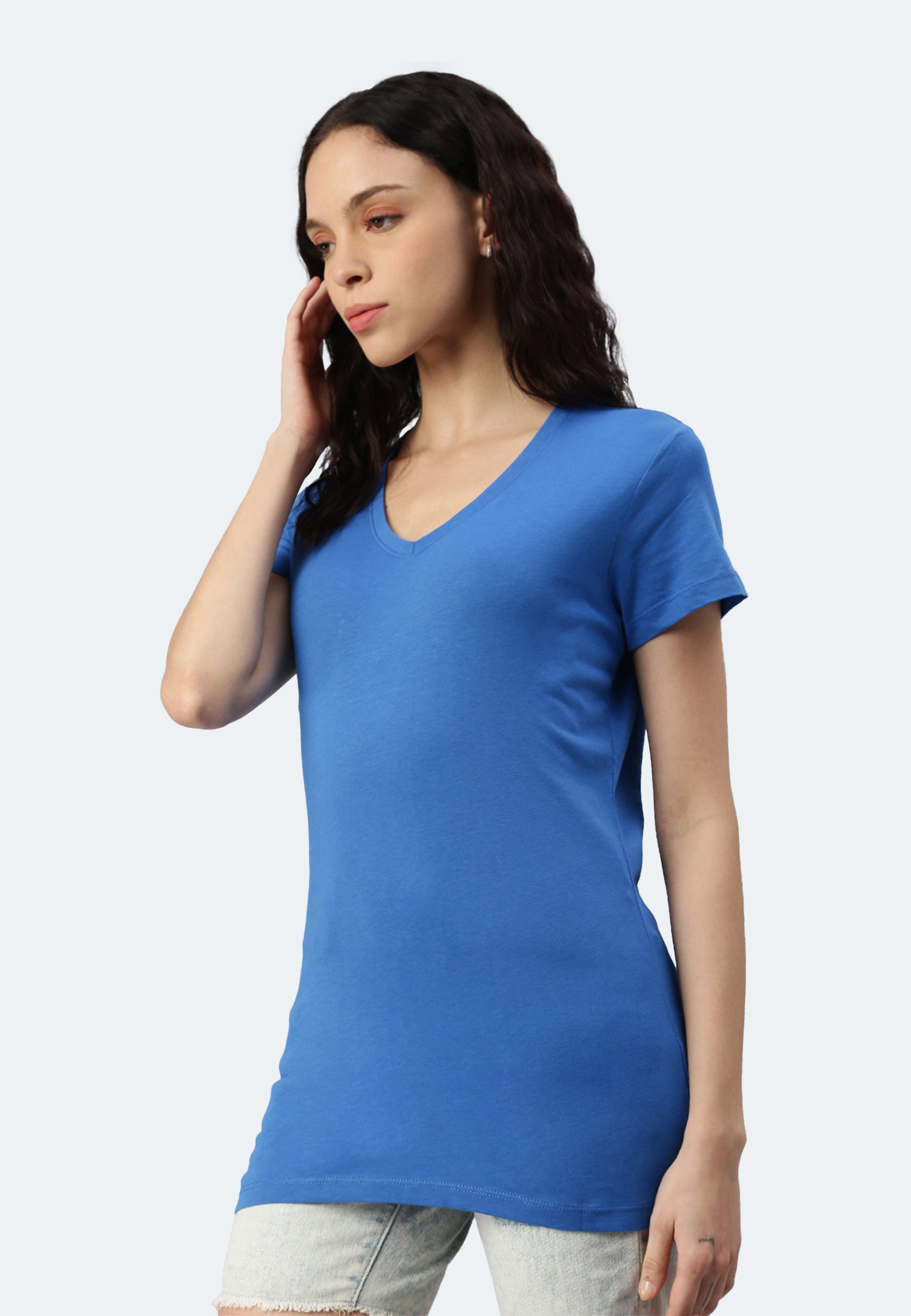 T-shirt Switcher Lady whale color/windows blue