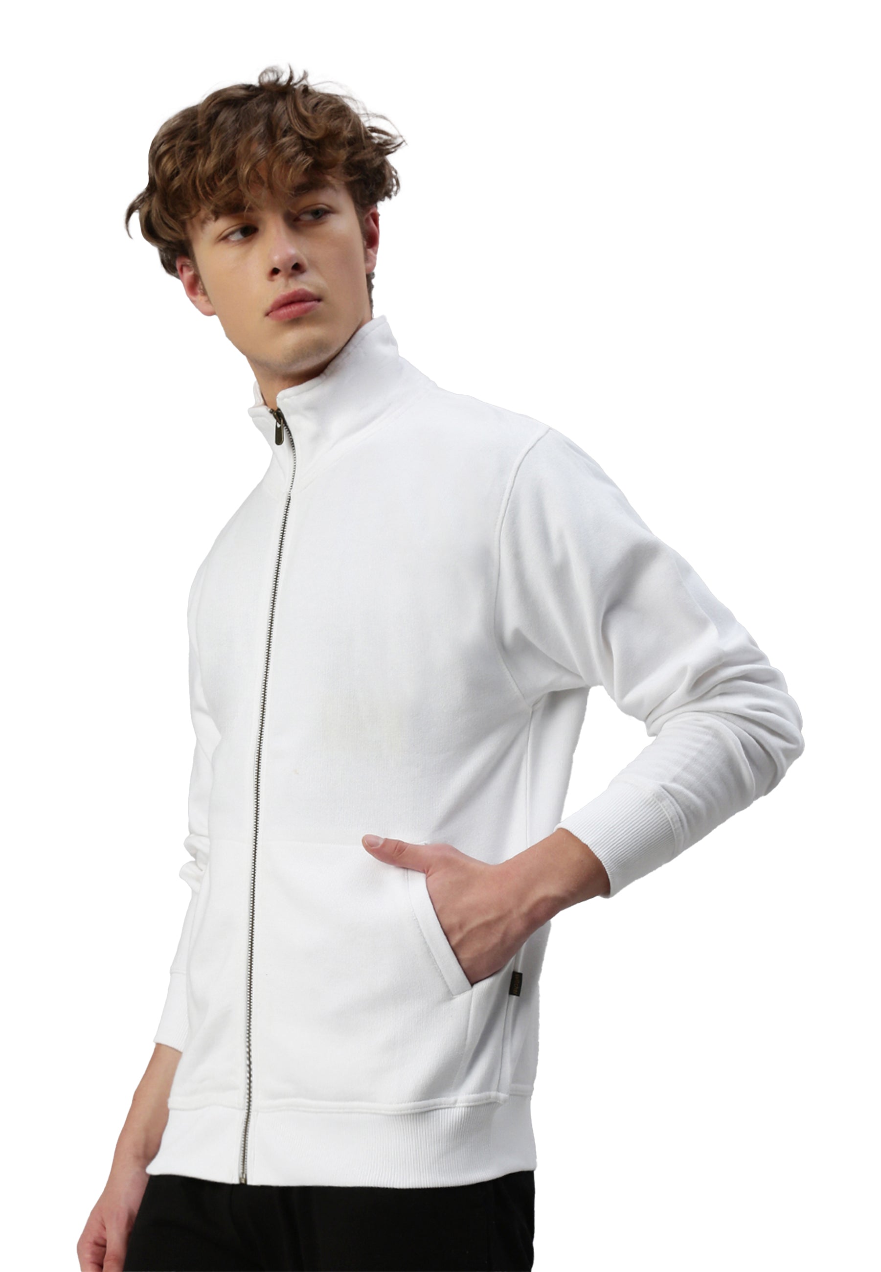 Sweat à capuche zippé Switcher hommes miami color/blanc