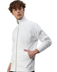 Sweat à capuche zippé Switcher hommes miami color/blanc