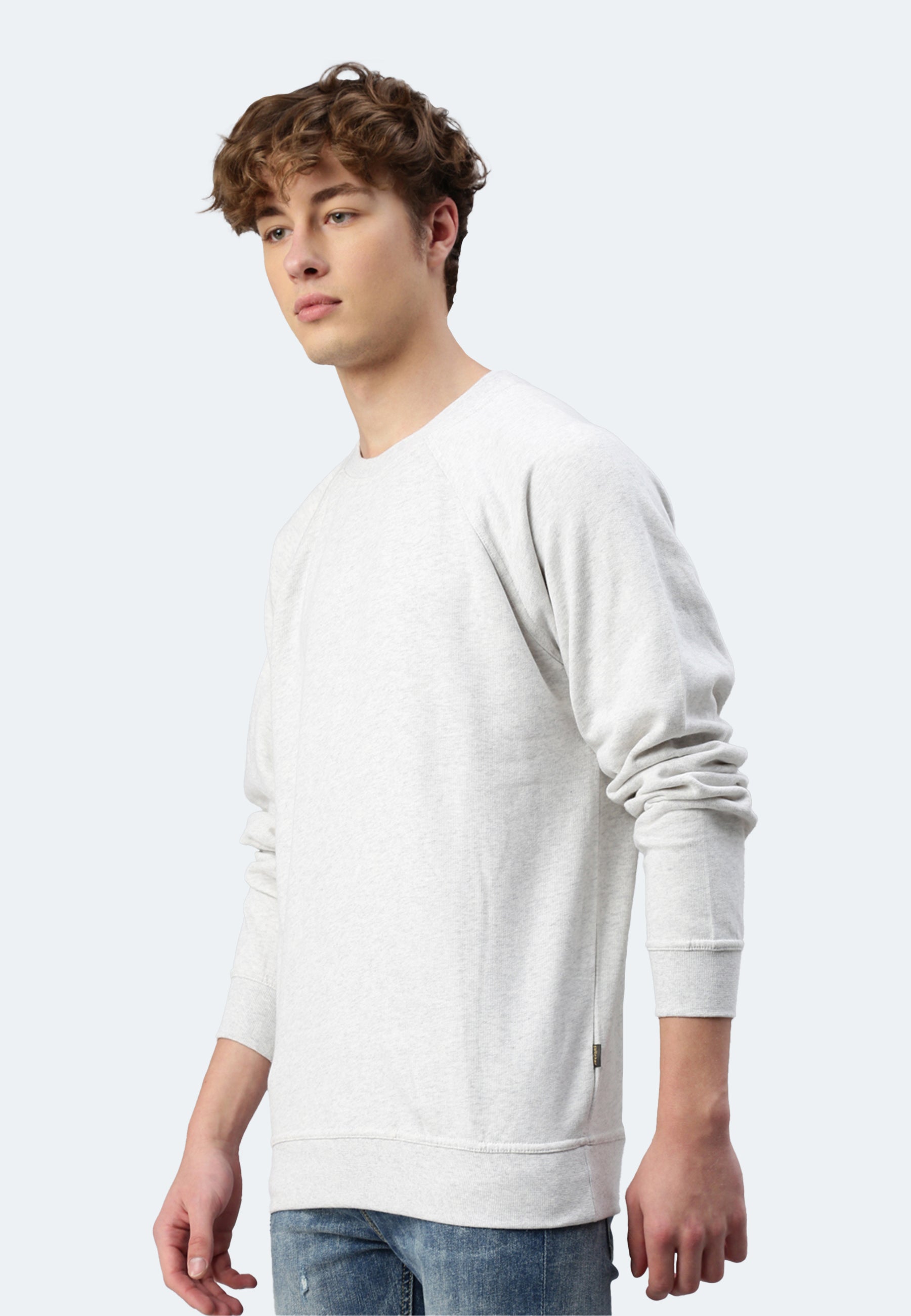 Sweat-shirt Switcher couleur london/blanc chine