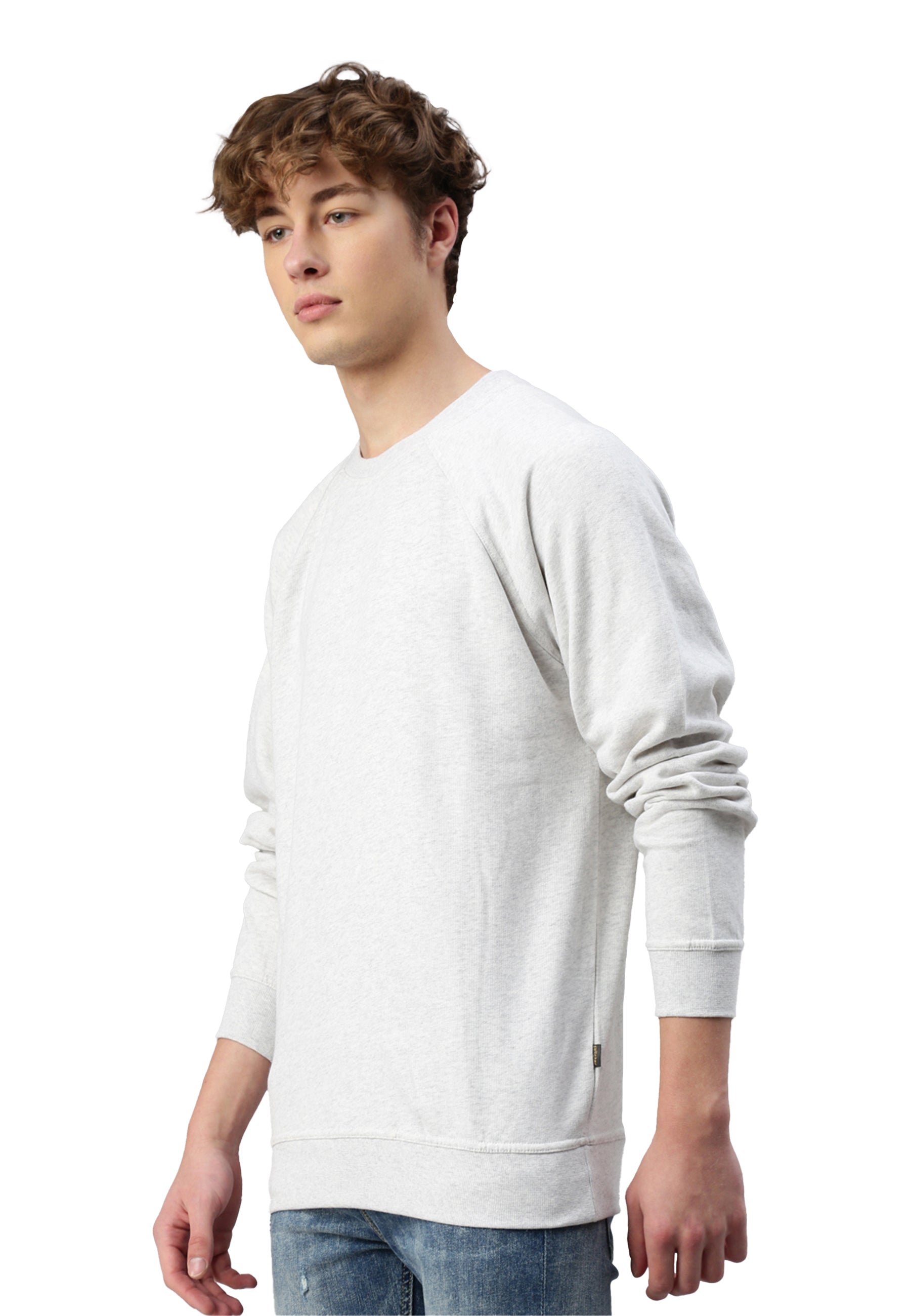 Sweat-shirt Switcher couleur london/blanc chine