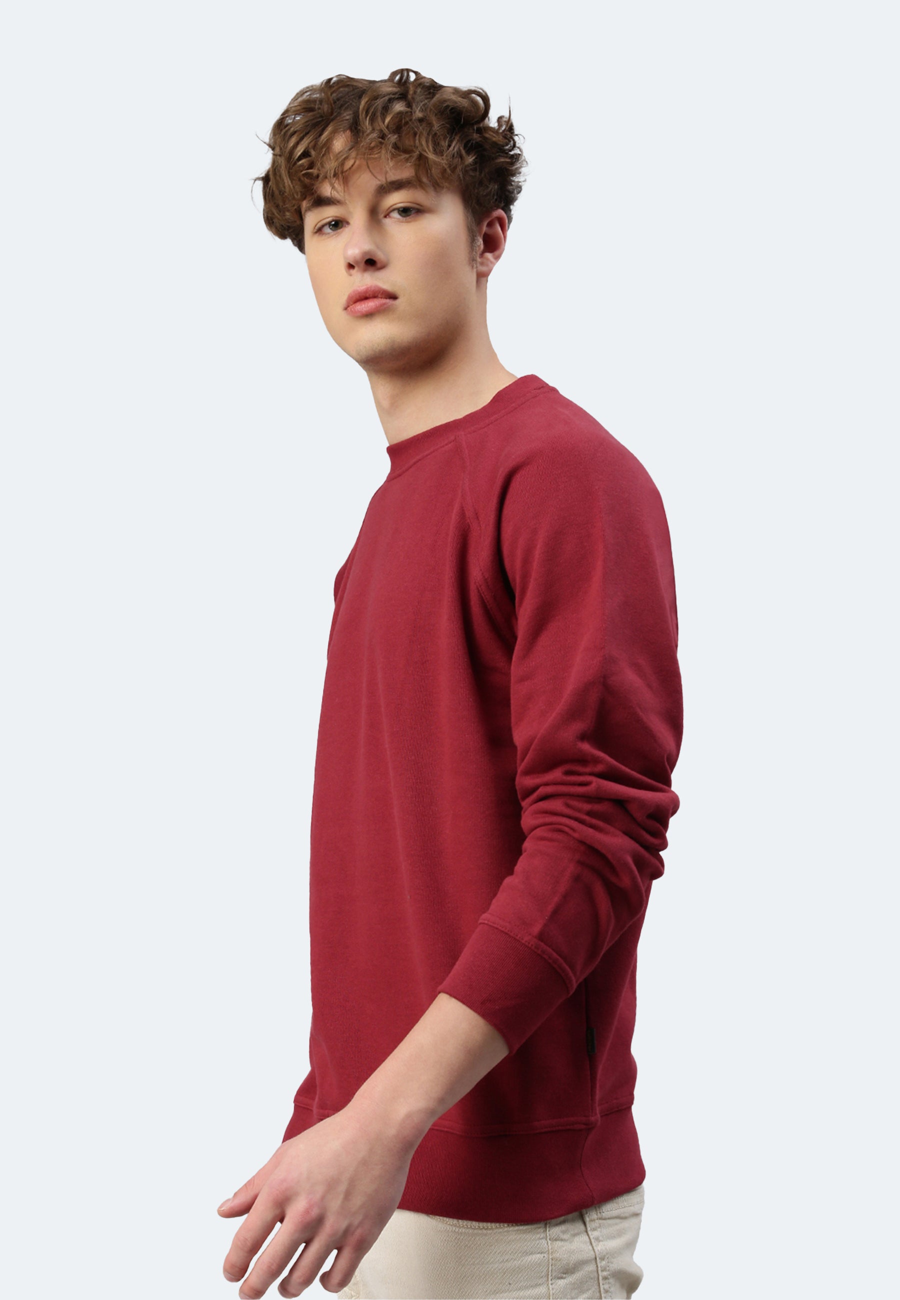 Sweat-shirt Switcher couleur london/bordeaux