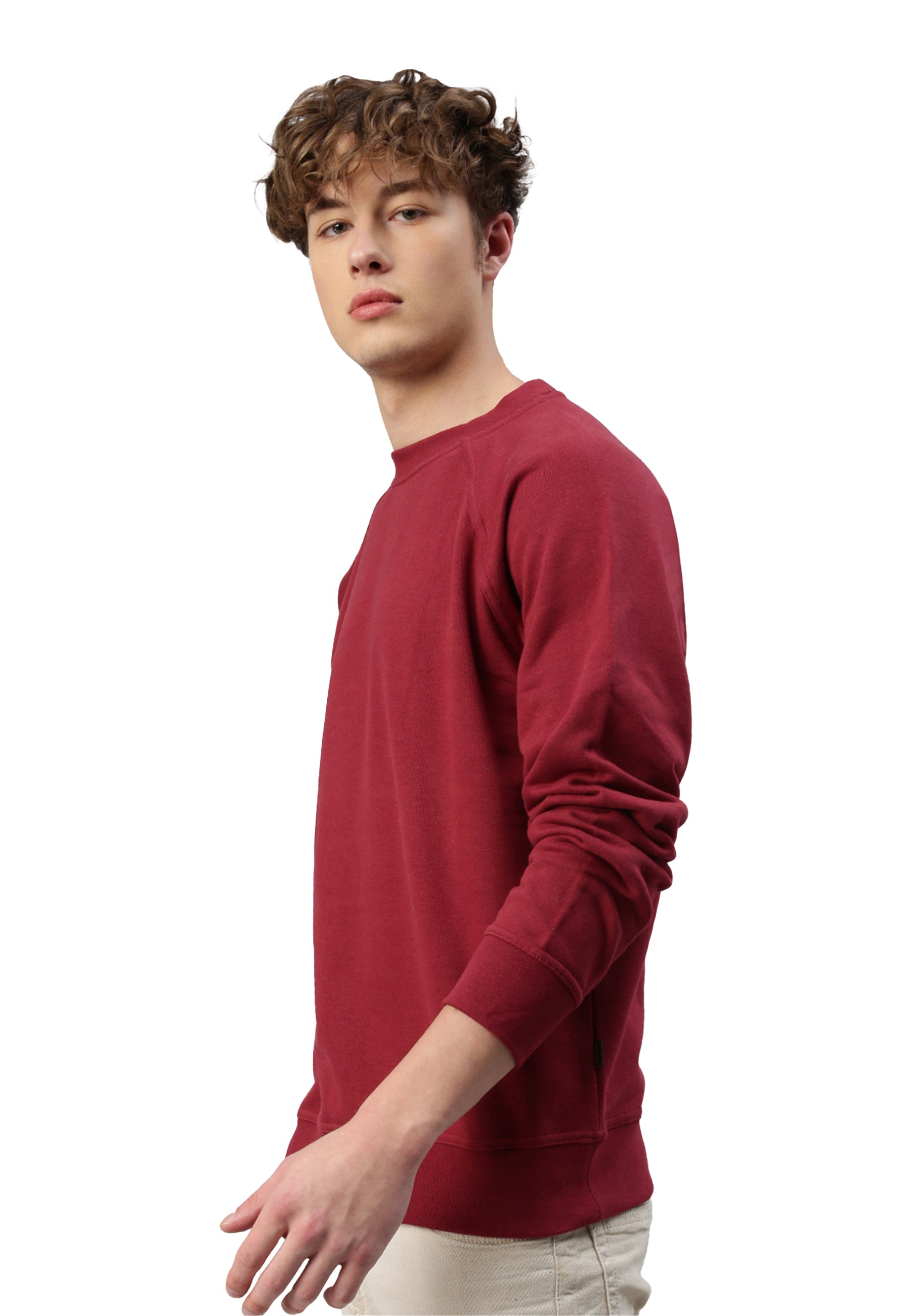 Sweat-shirt Switcher couleur london/bordeaux
