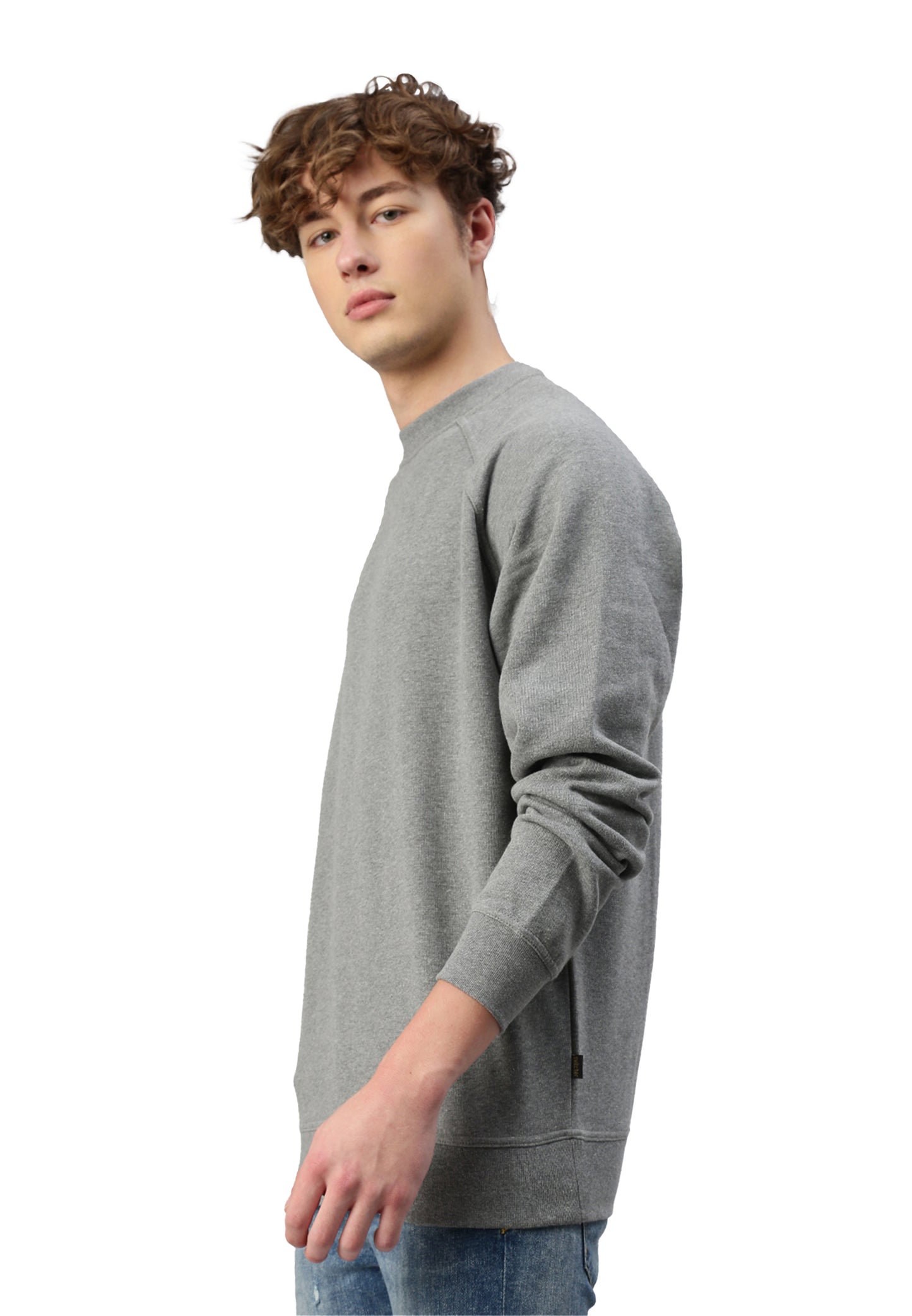 Sweat-shirt Switcher london color/672 ebony chine