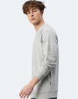 Sweat-shirt Switcher couleur london/gris chine