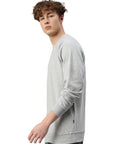 Sweat-shirt Switcher couleur london/gris chine