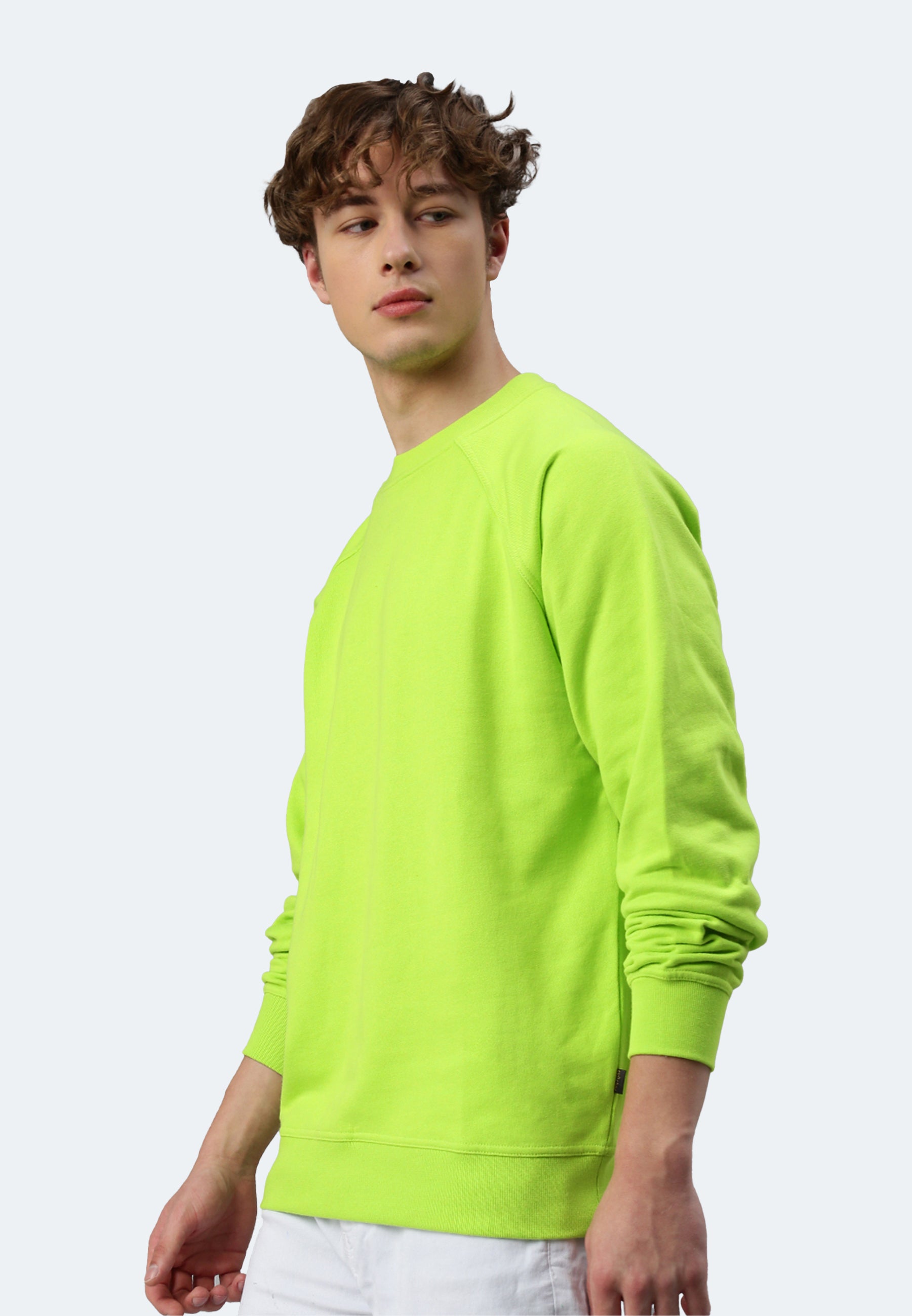 Sweat-shirt Switcher couleur london/limette