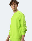 Sweat-shirt Switcher couleur london/limette