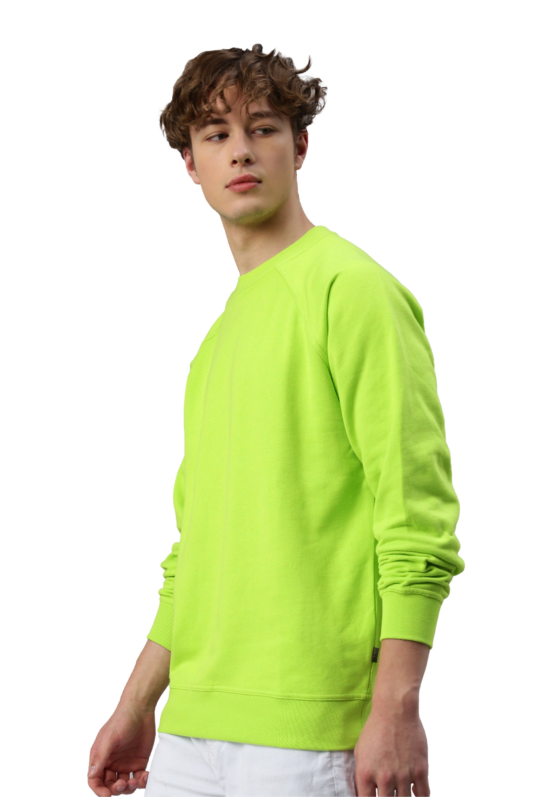 Sweat-shirt Switcher couleur london/limette