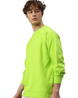 Sweat-shirt Switcher couleur london/limette