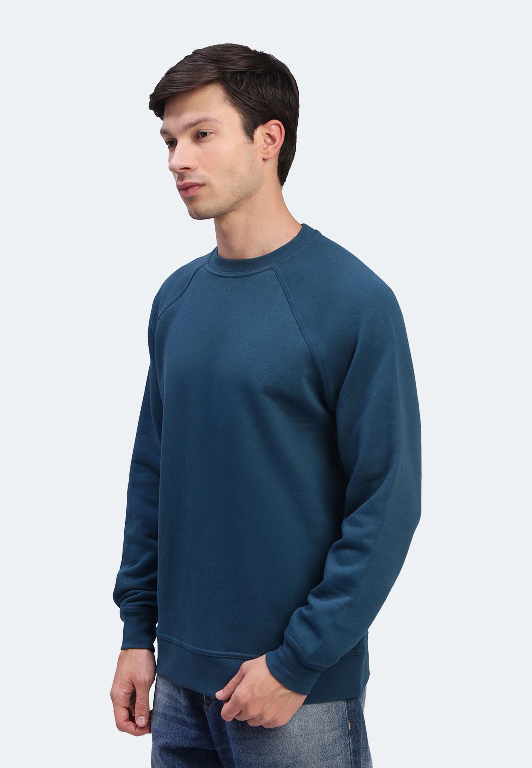 Sweat-shirt Switcher couleur london/pétrole
