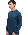 Sweat-shirt Switcher couleur london/pétrole