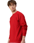 Sweat-shirt Switcher couleur london/rouge