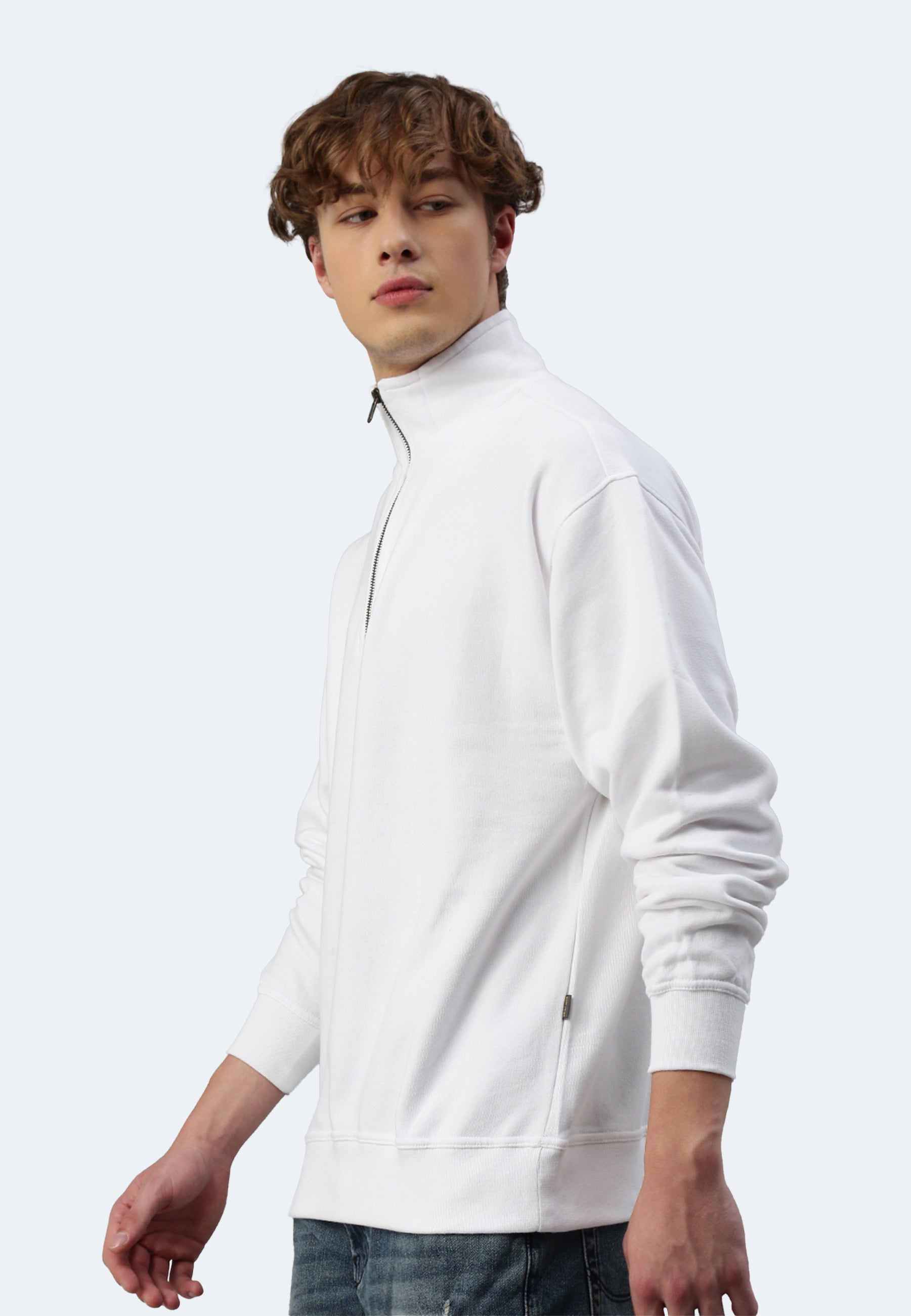 Sweat-shirt Switcher homme oslo color/blanc 