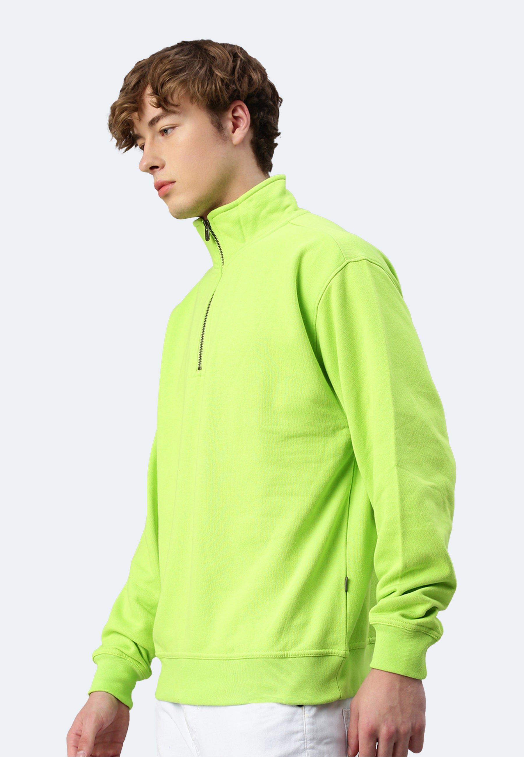 Sweat-shirt Switcher homme couleur oslo/limette
