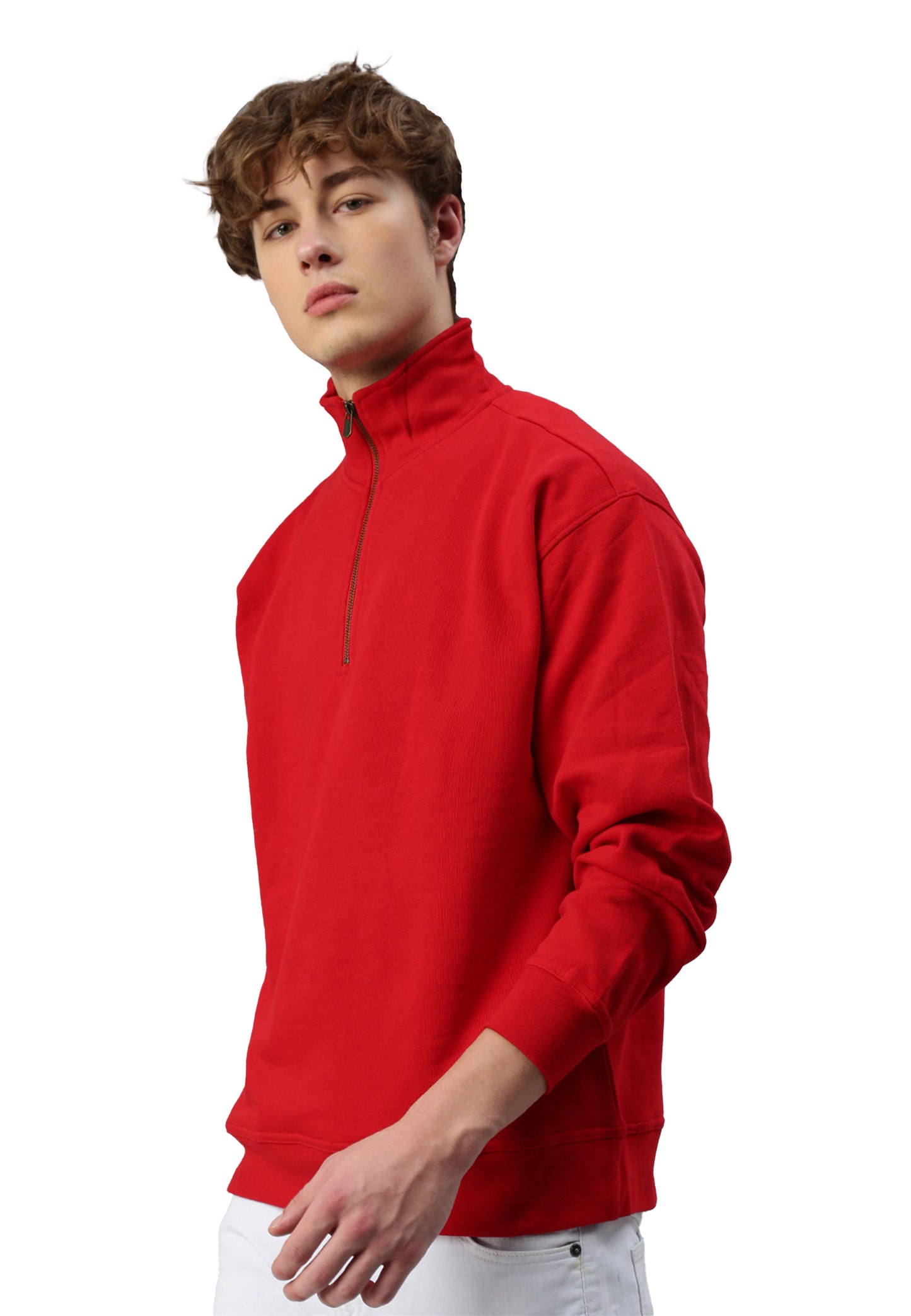 Sweat-shirt Switcher homme Oslo couleur/10 rouge