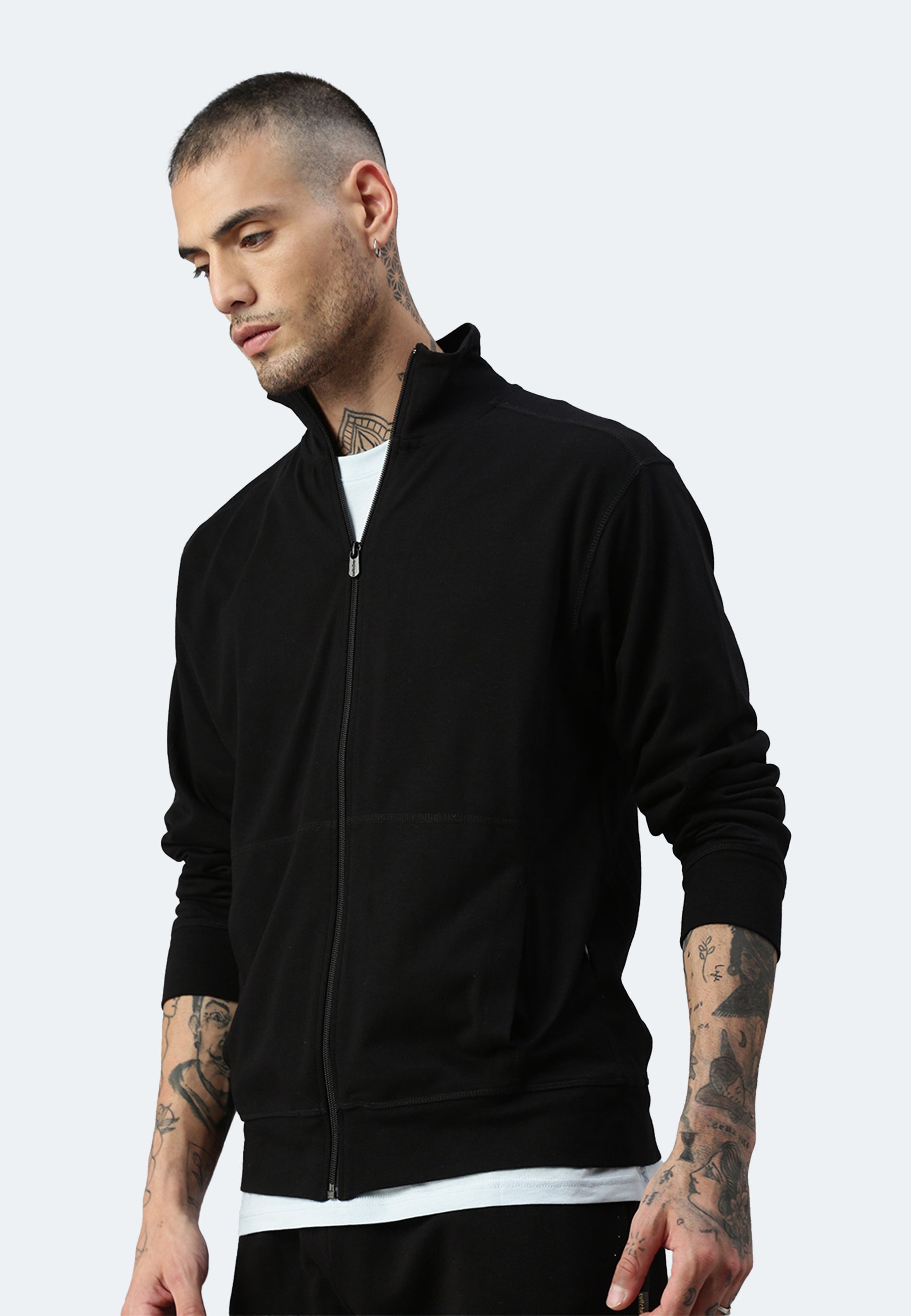 Veste zippée Switcher hommes dallas couleur/noir