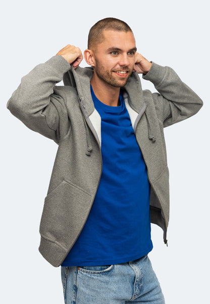 Switcher zip-hoodie men's miami color/672 ebony chine