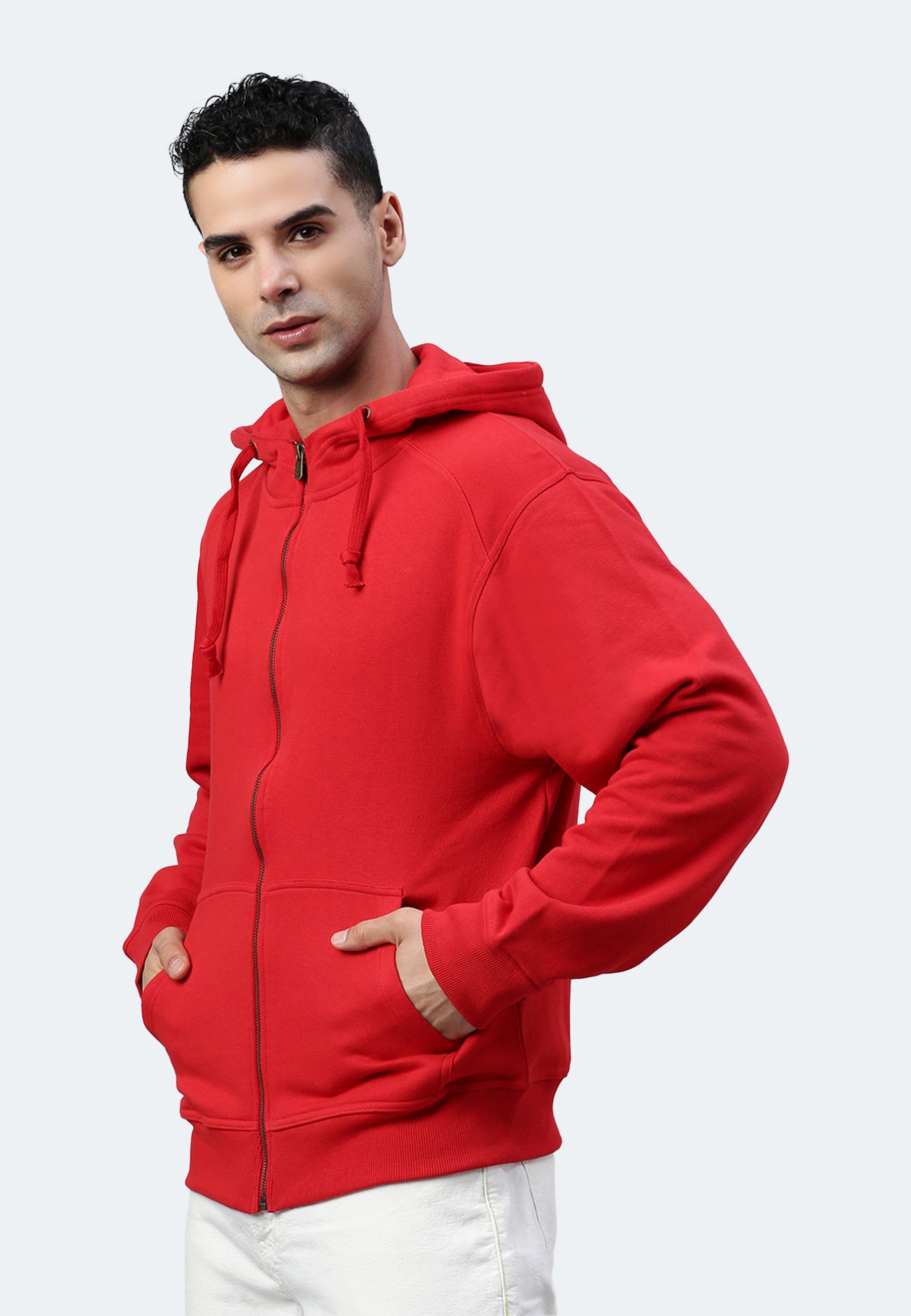 Switcher zip-hoodie men's miami color/rouge