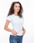 T-shirt à côtes-round-neck-women-organic-cotton-Sky-Blue-Switcher