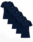 Lot de 5 t-shirts bio Lady Gaia