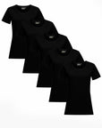 Lot de 5 t-shirts bio Lady Gaia