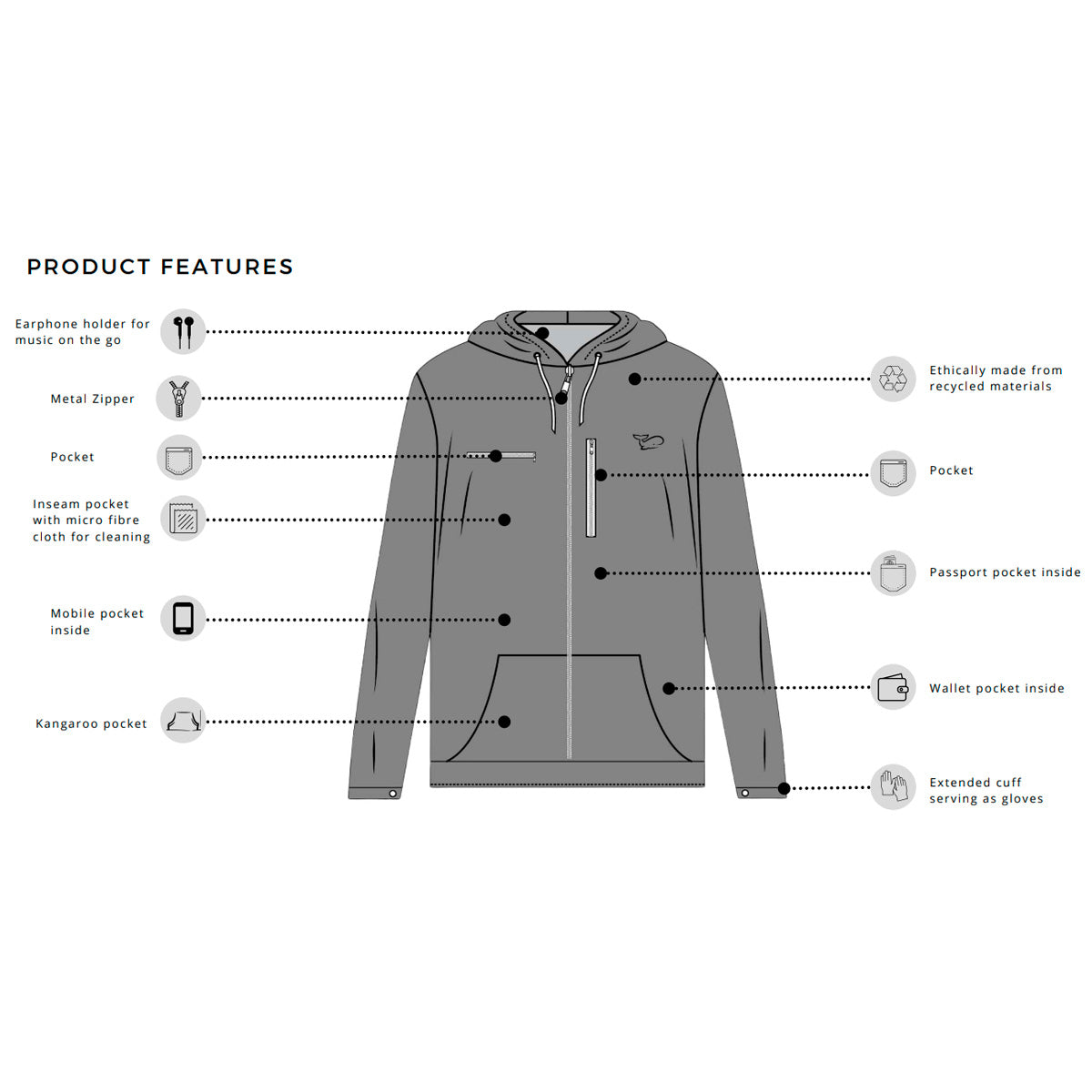 homme-moleson-recyclé-coton-polyester-zip-hoodie-burgandy-back